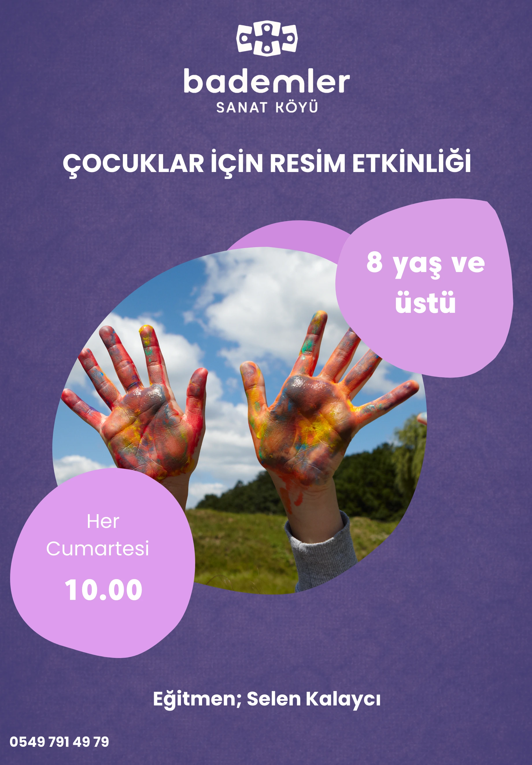 Çocuklar İçin Resim Etkinliği