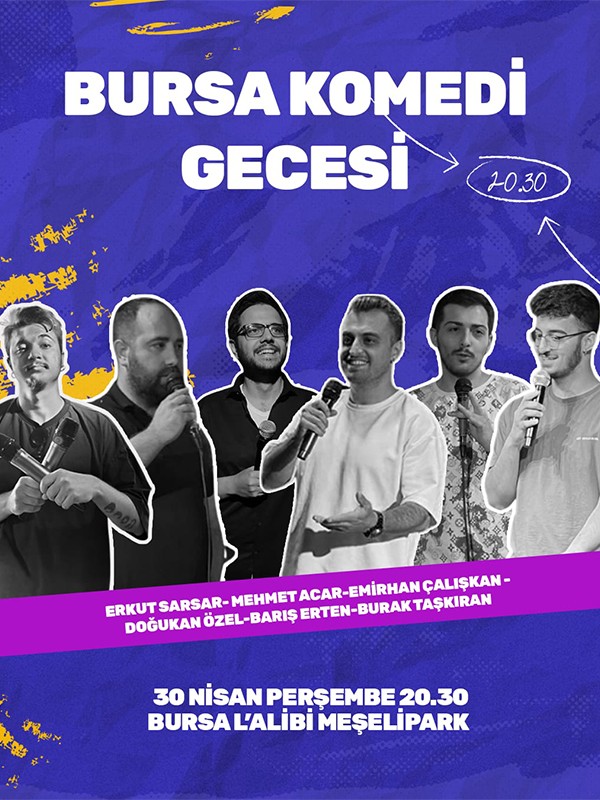 Bursa Altılı Komedi Gecesi