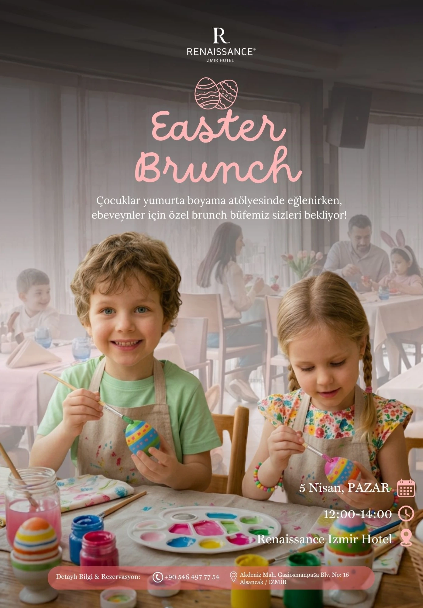 Easter Brunch & Yumurta Boyama Etkinliği