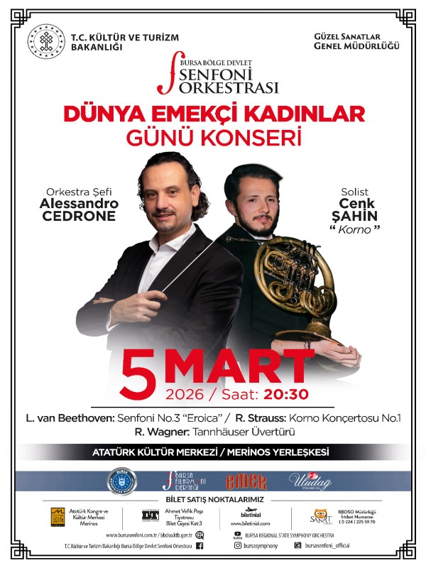 Dünya Emekçi Kadınlar Günü Konseri