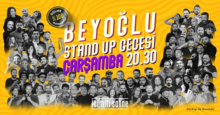 Stand up Açık Mikrofon Beyoğlu Çarşamba