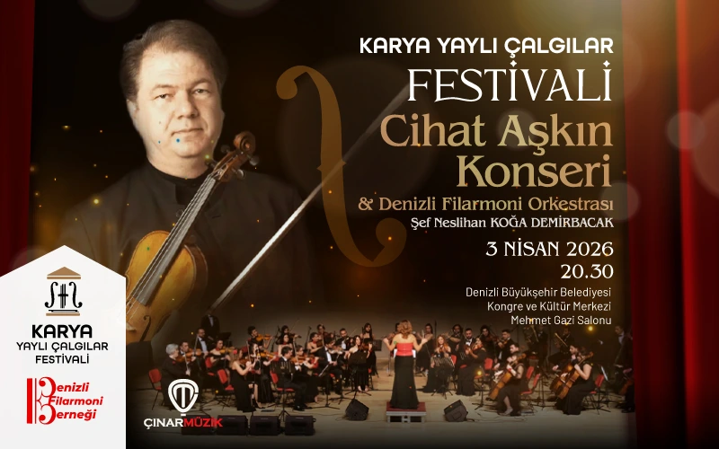 Cihat Aşkın Denizli Filarmoni Orkestrası Konseri