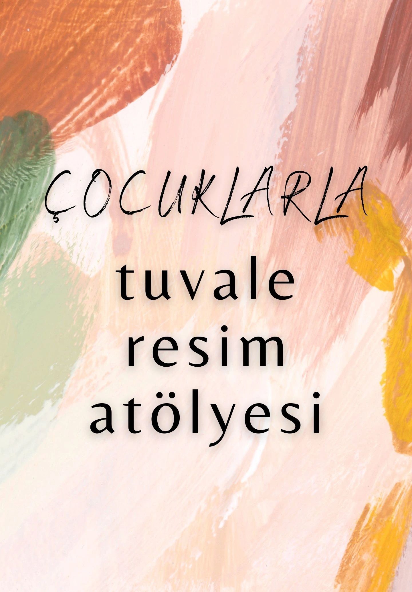 Tuvale Akrilik Resim - Çocuk