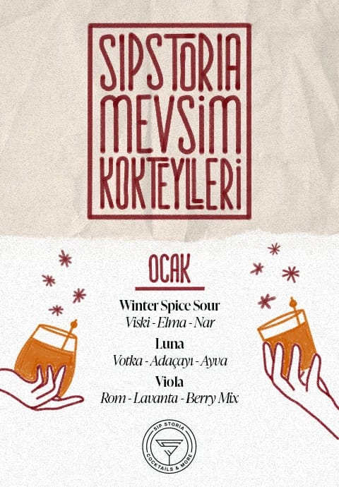 Sip Storia | Kokteyl Workshop | Mevsim Kokteylleri