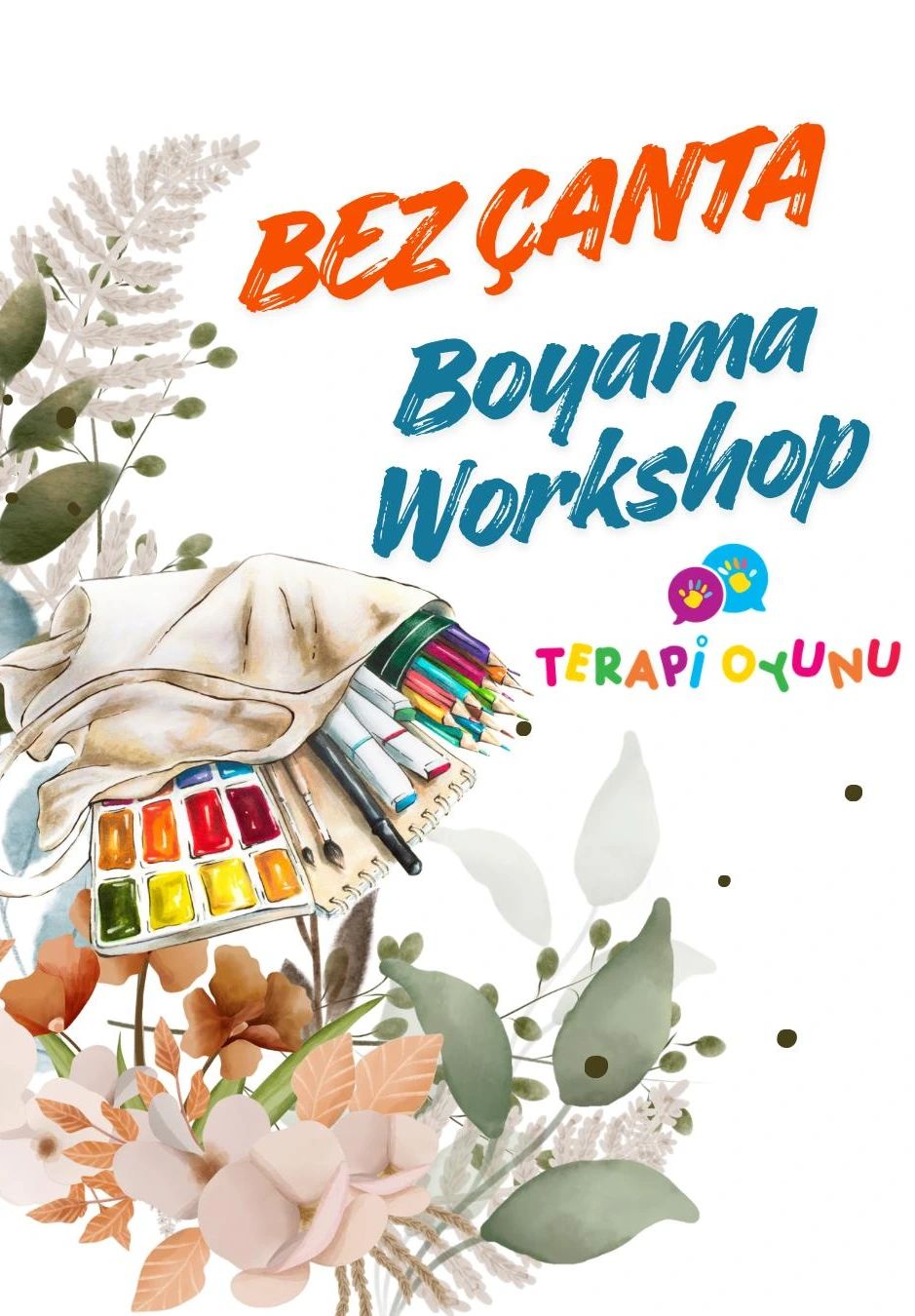 Bez Çanta Boyama Workshop