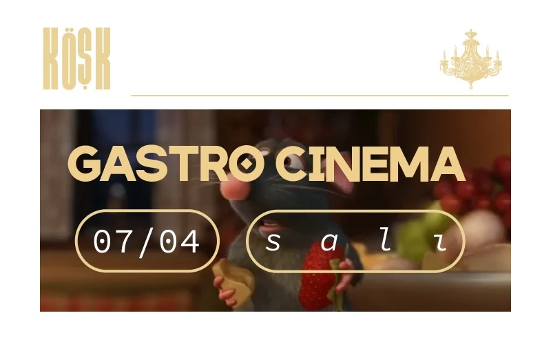 Gastro Cinema Deneyimi: Ratatouille Gecesi
