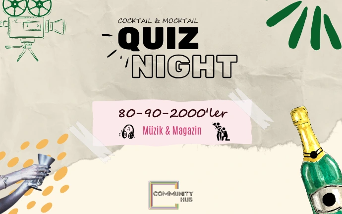 80-90-2000’ler Müzik & Magazin Quiz Night