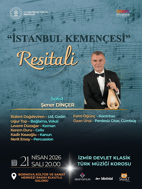 İstanbul Kemençesi Resitali - İzmir Devlet Klasik Türk Müziği Korosu