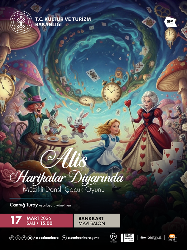 Alis Harikalar Diyarında Müzikli Danslı Çocuk Oyunu