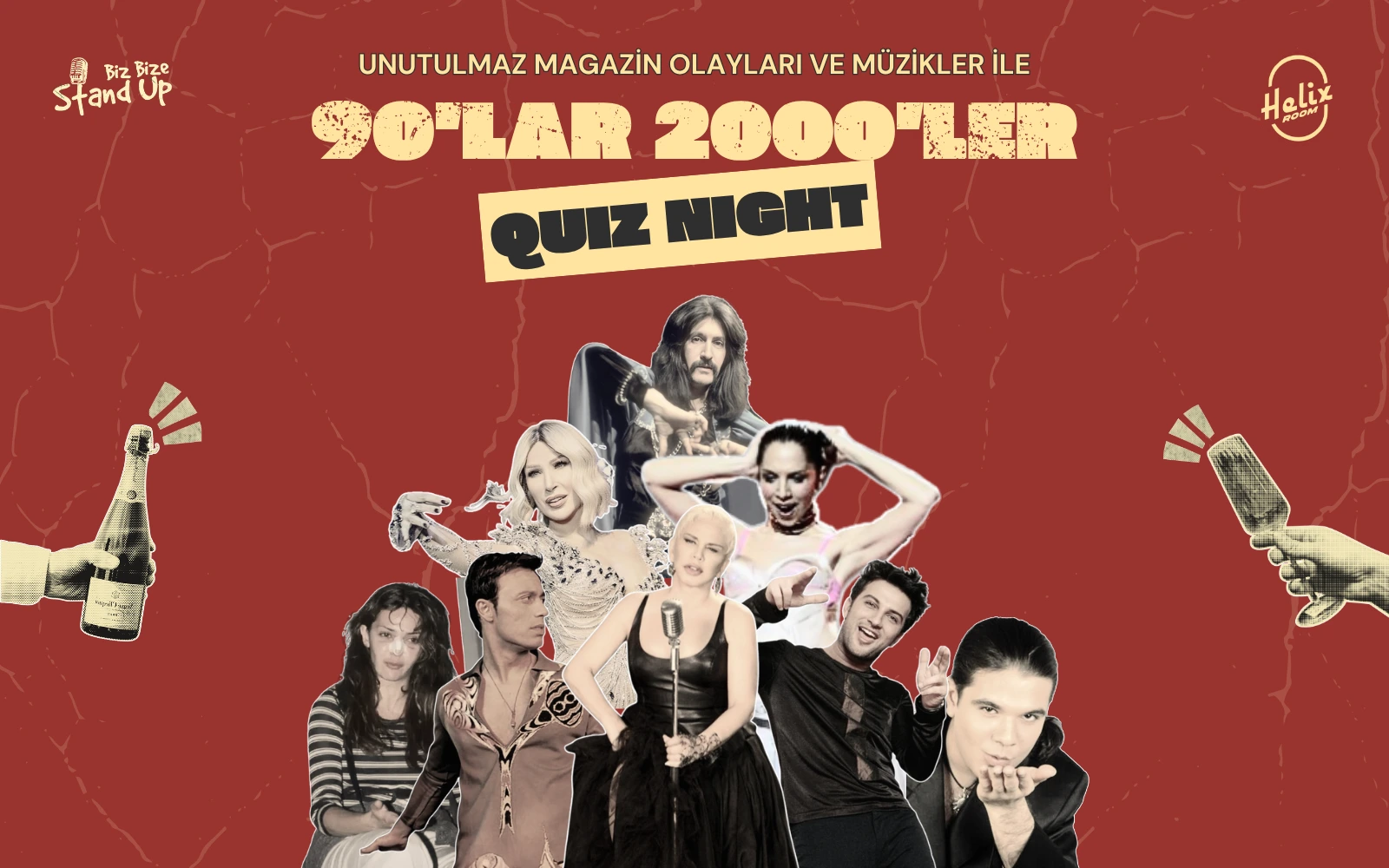 Quiz Night: 90’lar 2000’ler Magazin&Müzik
