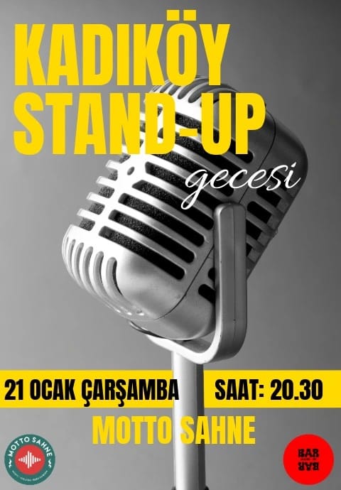 Kadıköy Komedi Gecesi - Bar Bar Stand up