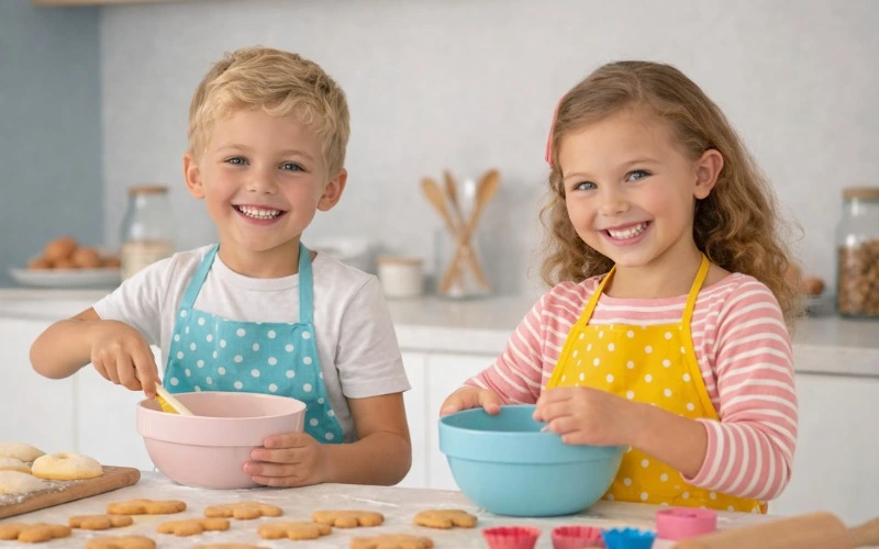 Çocuk için Kurabiye Etkinliği