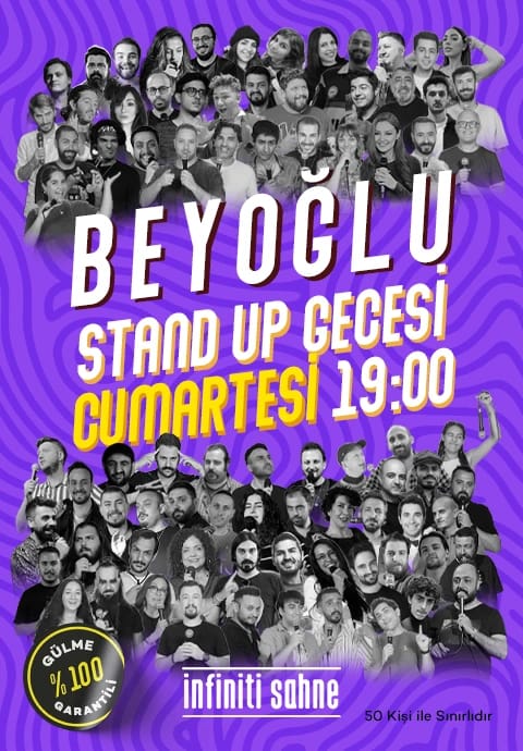 Stand Up Taksim / Beyoğlu Gecesi - Cumartesi 19:00