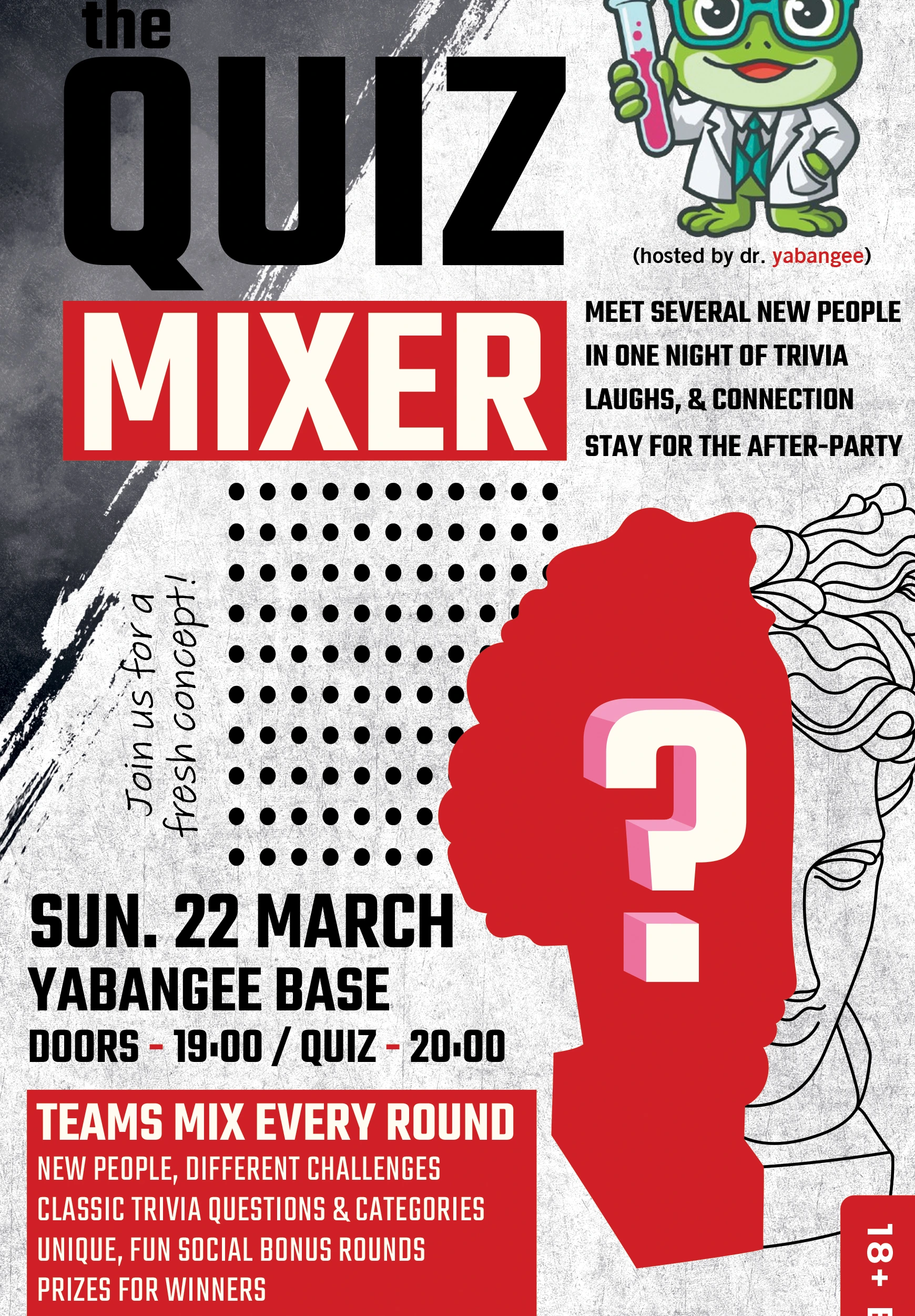 Quiz Mixer #3: Meet New People, Mix, & Compete!