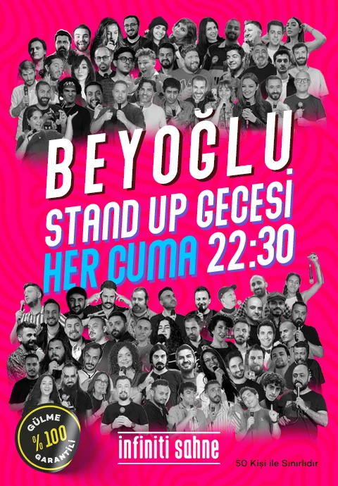Stand Up Taksim / Beyoğlu Gecesi - Cuma 22:30