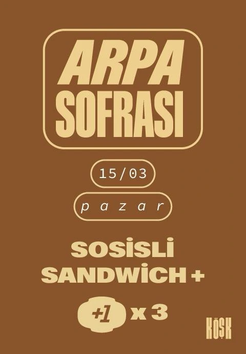 Arpa Sofrası: Sosis Partisi