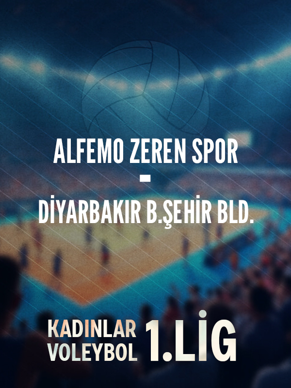 Alfemo Zeren Spor - Diyarbakır B.Şehir Bld.