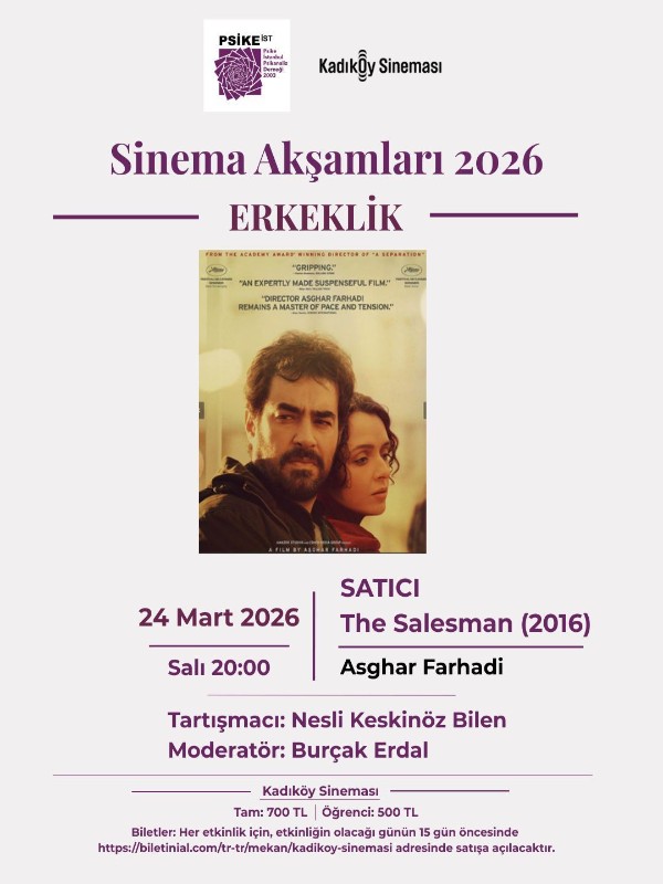 Psike-İstanbul Sinema Akşamları - 2026: Erkeklik