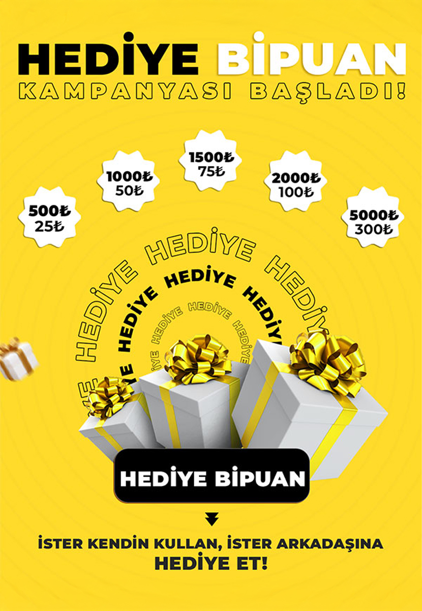 Biletinial Hediye BiPuan Kampanyası