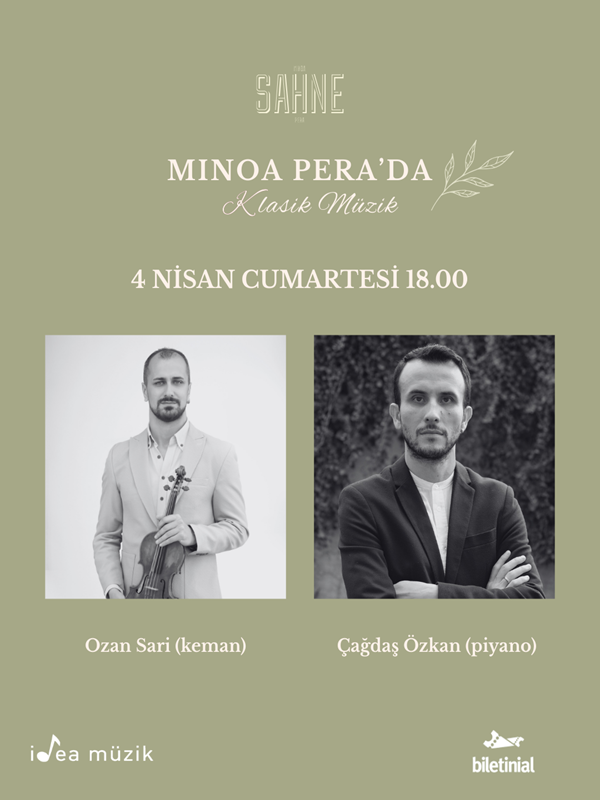 Ozan Sari (keman) & Çağdaş Özkan (piyano)