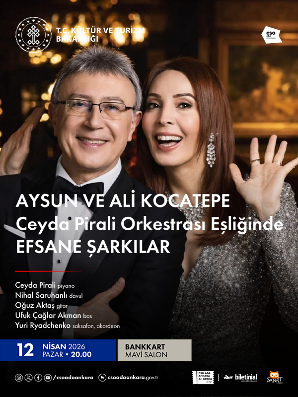 Aysun ve Ali KOCATEPE - Ceyda Pirali Orkestrası Eşliğinde - Efsane Şarkılar