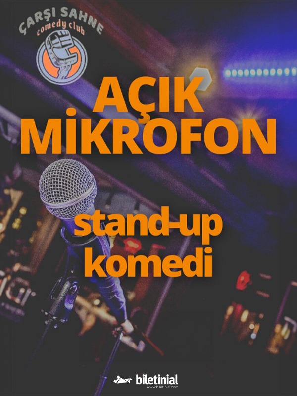 Açık Mikrofon Stand Up Komedi @Beşiktaş