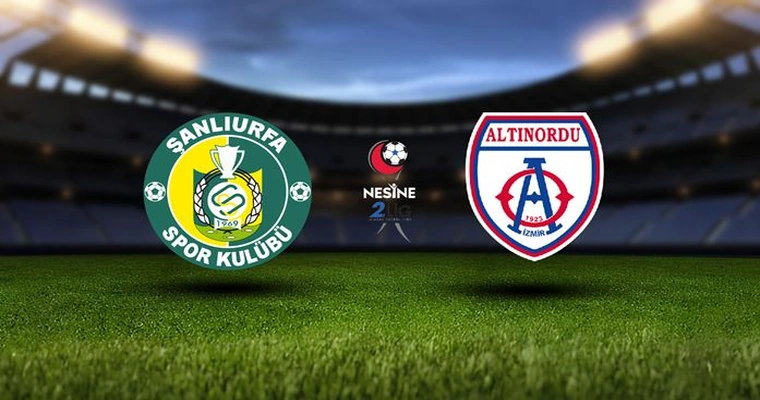 Kızılkaya Tarım  Şanlıurfaspor - Altınordu