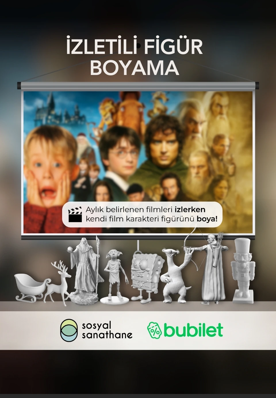 İzletili 3D Figür Boyama Workshop: Sosyal Sanathane İzmir
