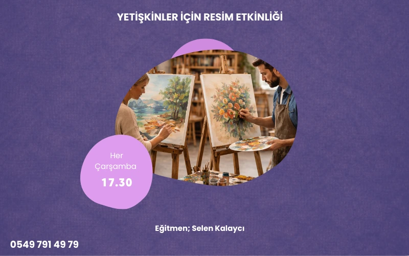 Yetişkinler İçin Resim Etkinliği