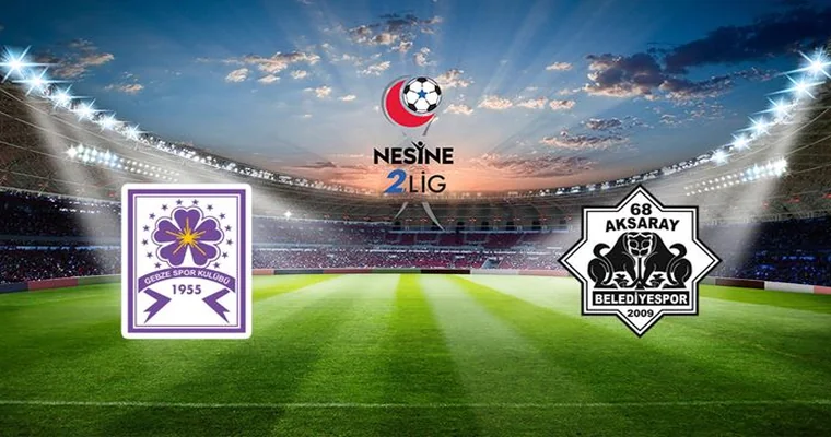 Güzide Gebzespor SK - K.B. 68 Aksaray Bel. Spor