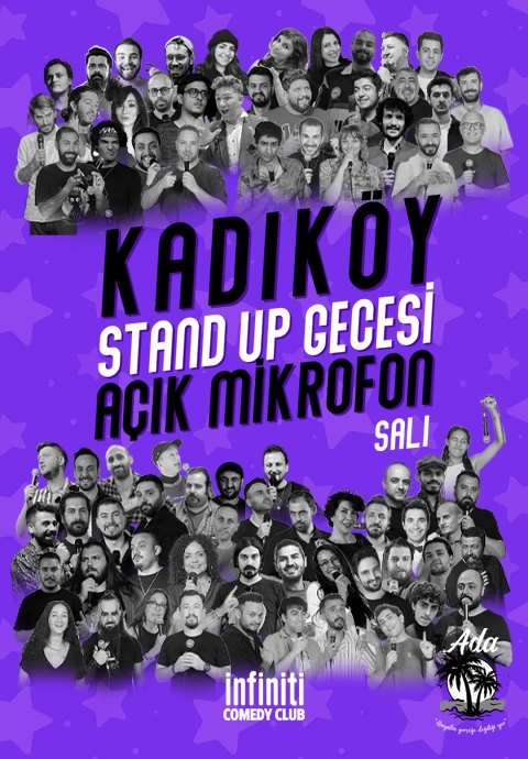 Kadıköy Stand up Gecesi Salı Açık Mikrofon