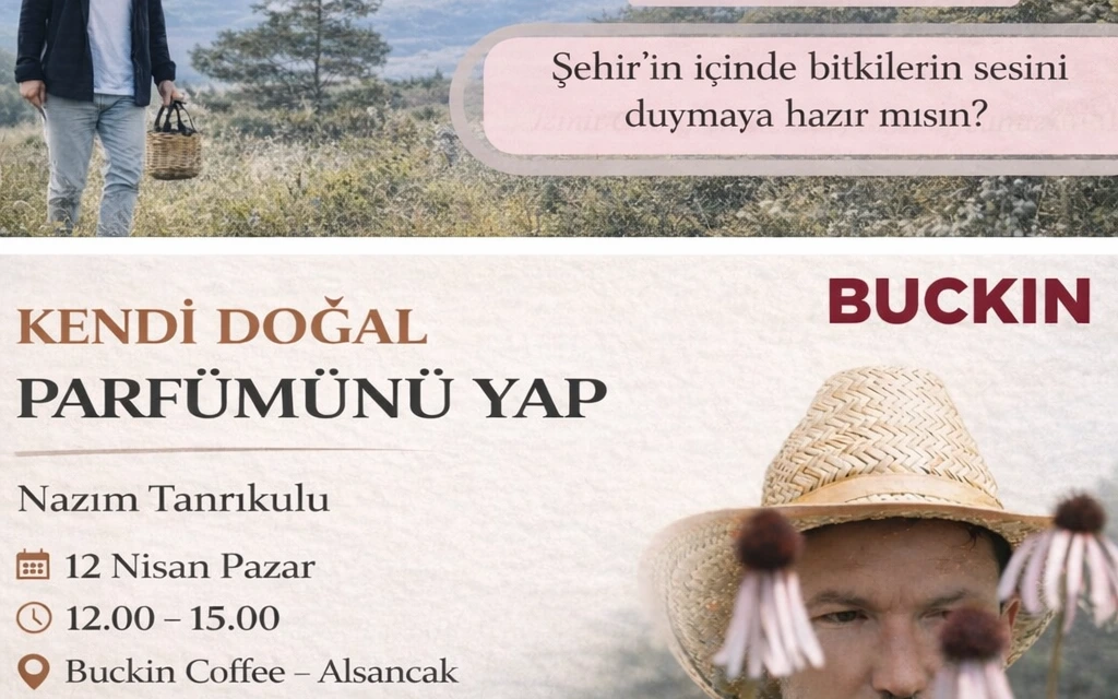 Şehir İçi Bitki Yürüyüşü ve Doğal Parfüm Workshop