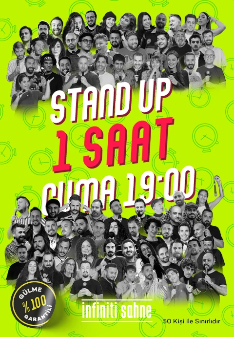 Stand up Bir Saat Beyoğlu Cuma