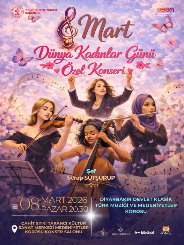 Dünya Kadınlar Günü Özel Konseri