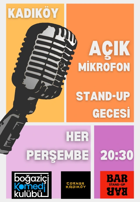 Kadıköy Açık Mikrofon Stand-up Gecesi