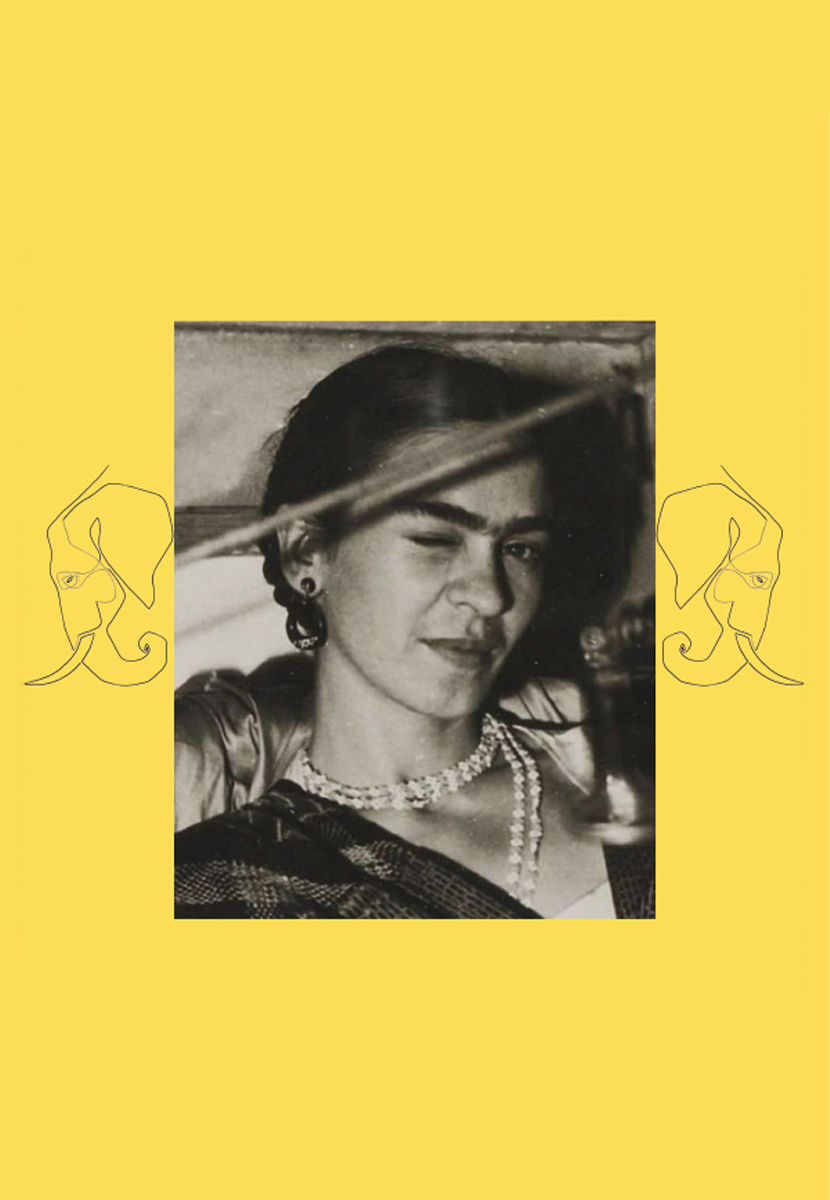 Frida Kahlo Esmer Tebessüm