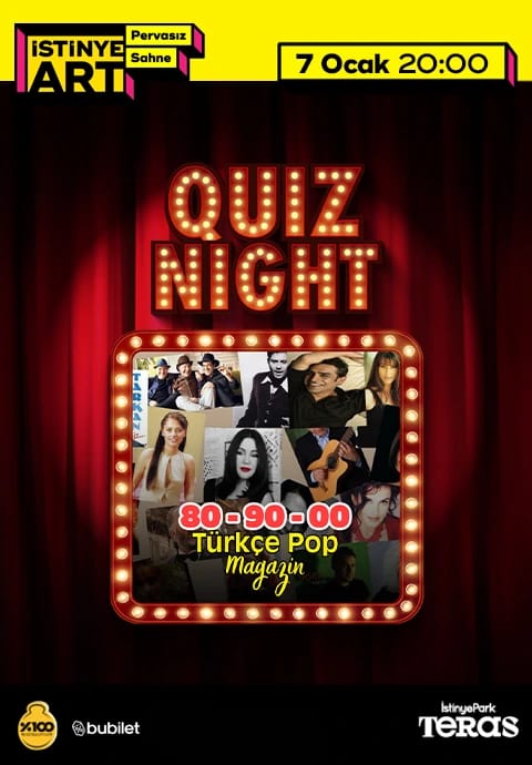 Quiz Night (Türkçe Pop & Magazin Olayları )