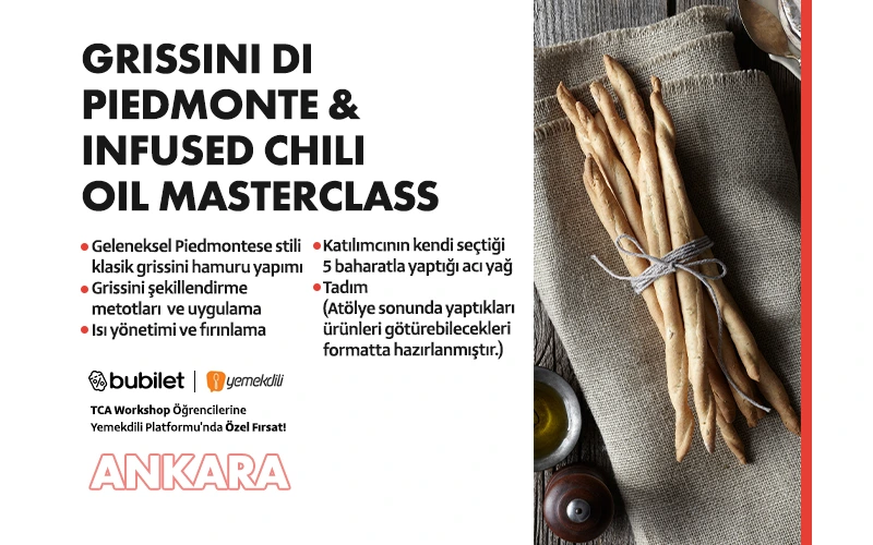 TCA | Grissini di Piedmonte & Infused Chili Oil Masterclass