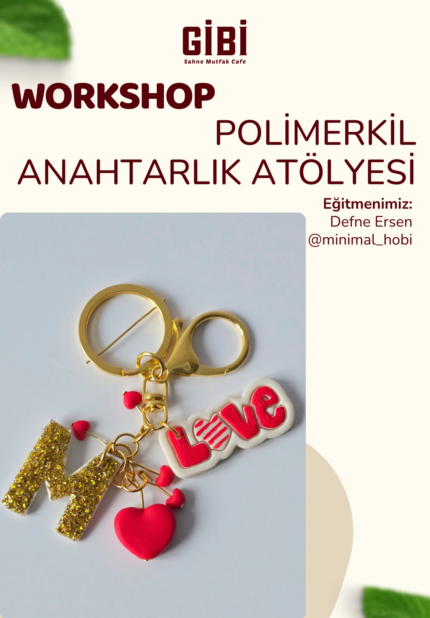 Workshop: Polimerkil Anahtarlık Atölyesi