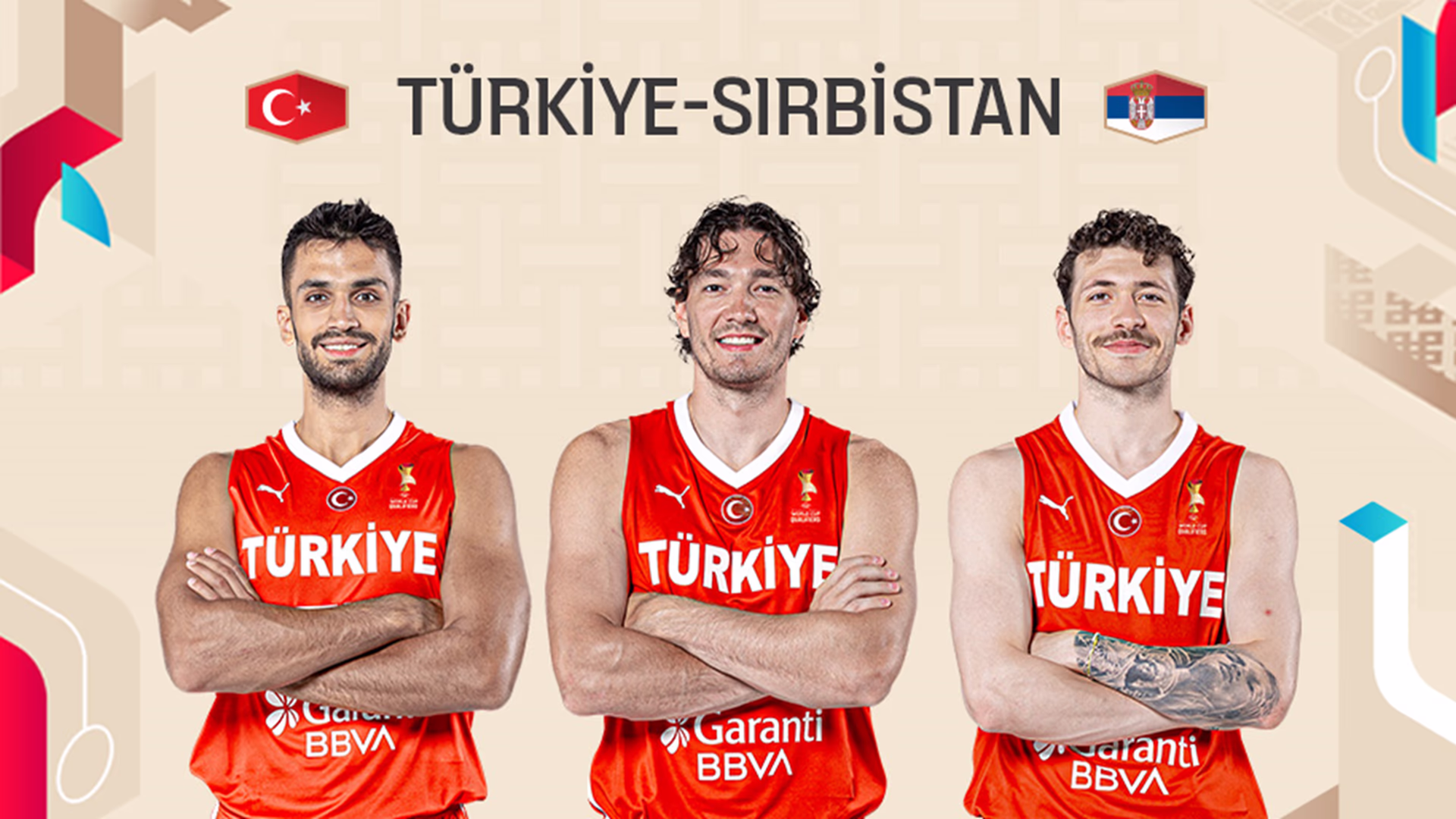 FIBA 2027 Basketbol Dünya Kupası Elemeleri - Türkiye - Sırbistan