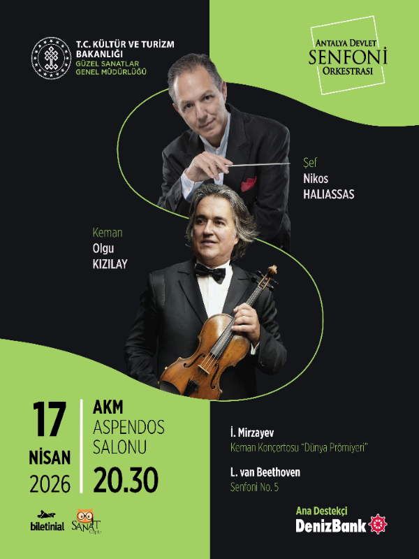 17 Nisan Konseri - Antalya Devlet Senfoni Orkestrası