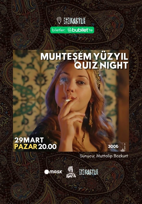 Muhteşem Yüzyıl Quiz Night - Mask Dijital ile