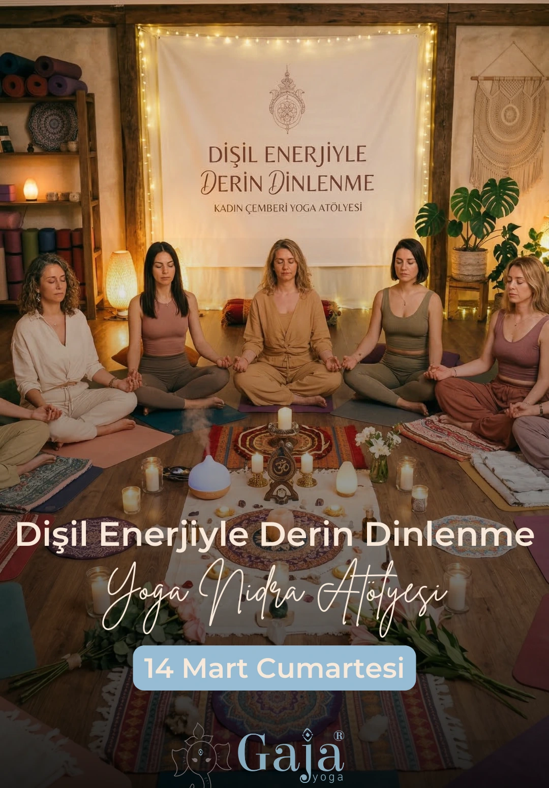 DİŞİL ENERJİ TEMALI YOGA NİDRA ATÖLYESİ