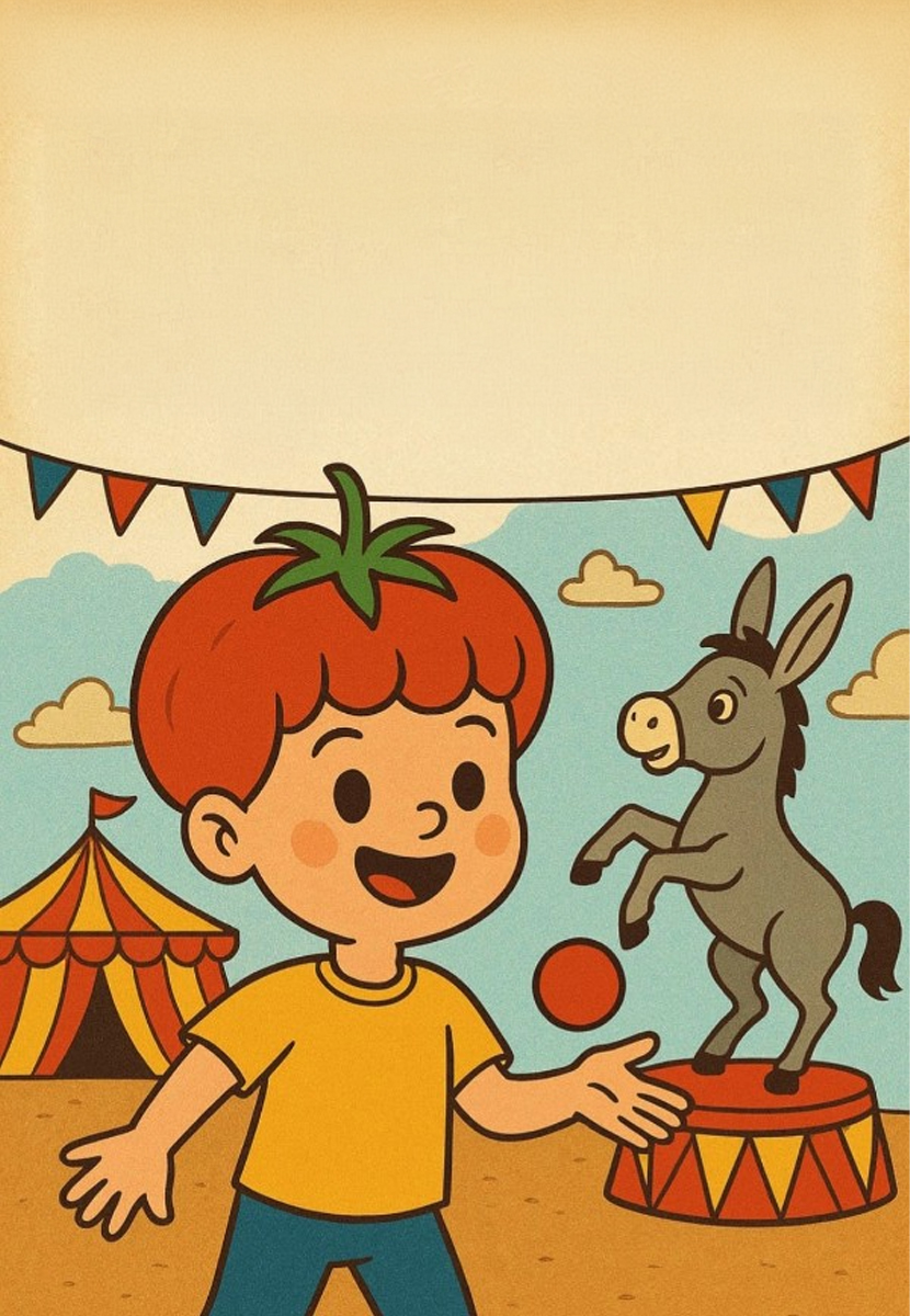 Domates Saçlı Çocuk