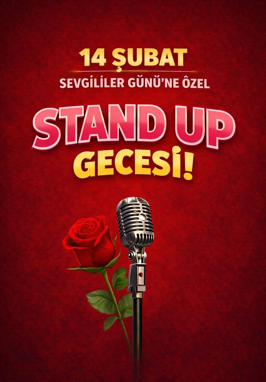 14 Şubat Özel Stand Up Gecesi