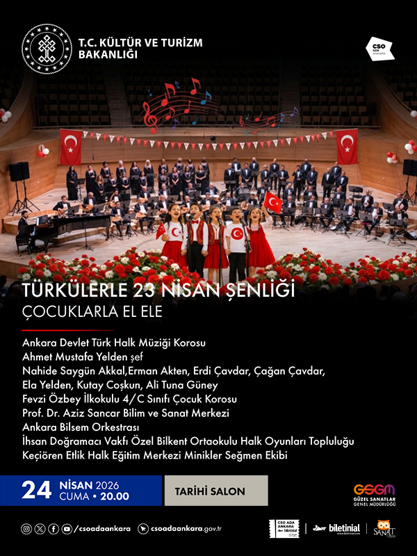Türkülerle 23 Nisan Şenliği - Çocuklarla El Ele