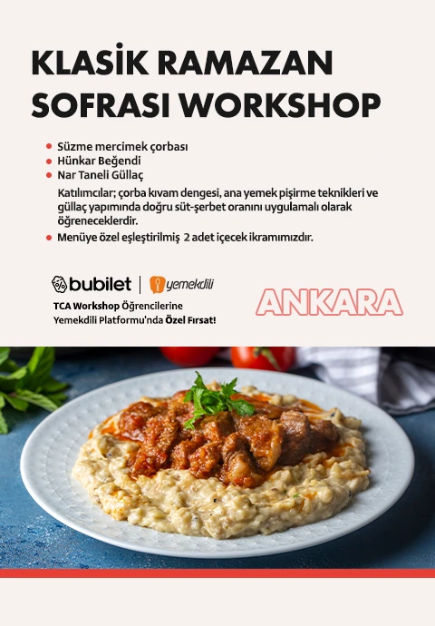 TCA | Klasik Ramazan Sofrası Workshop