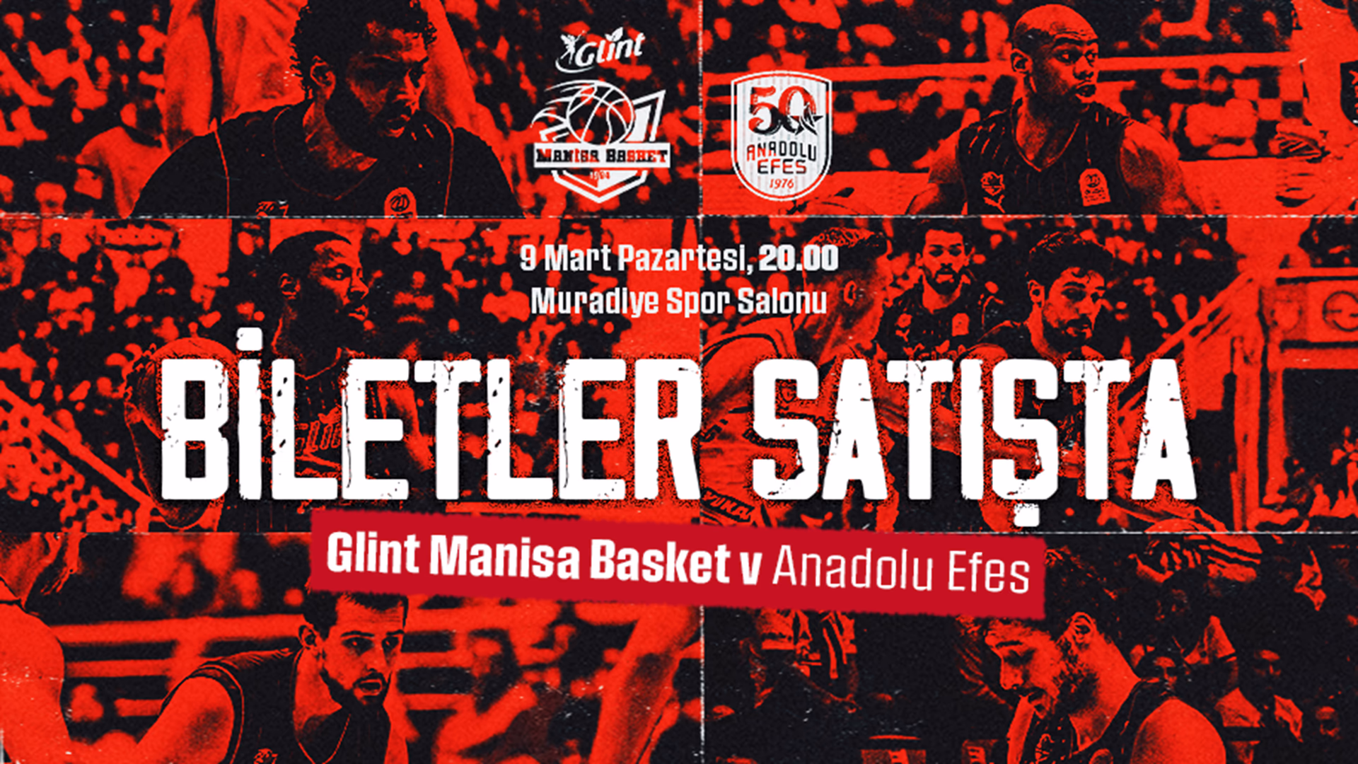 Glint Manisa Basket - Anadolu Efes