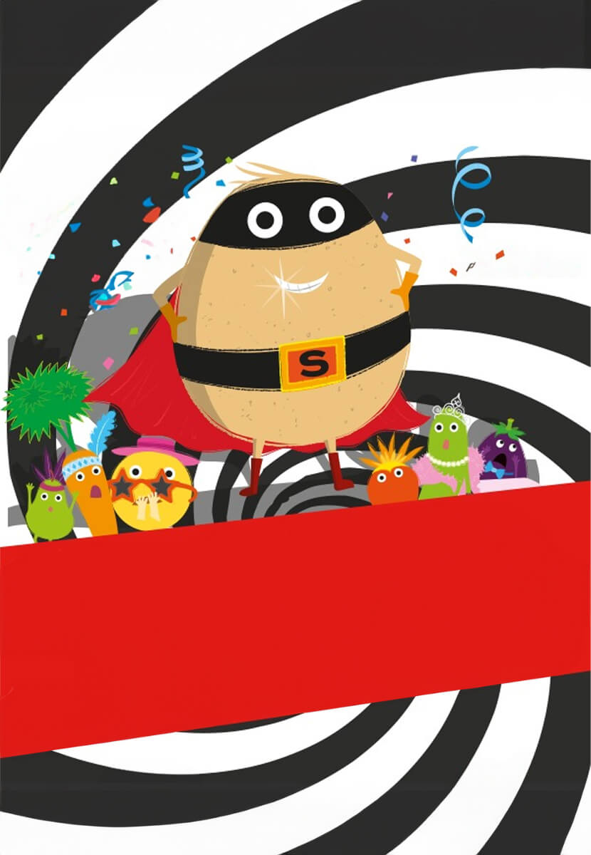 Süper Patates ve Kaçak Bezelye -  Süpermarkette Karnaval