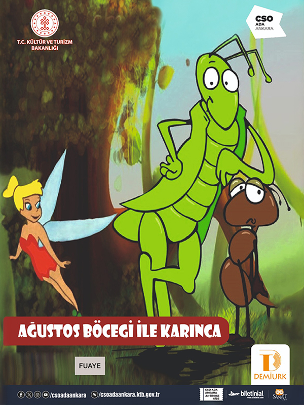 Ağustos Böceği ile Karınca